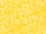 Sunny yellow background with military  camouflage pattern. 