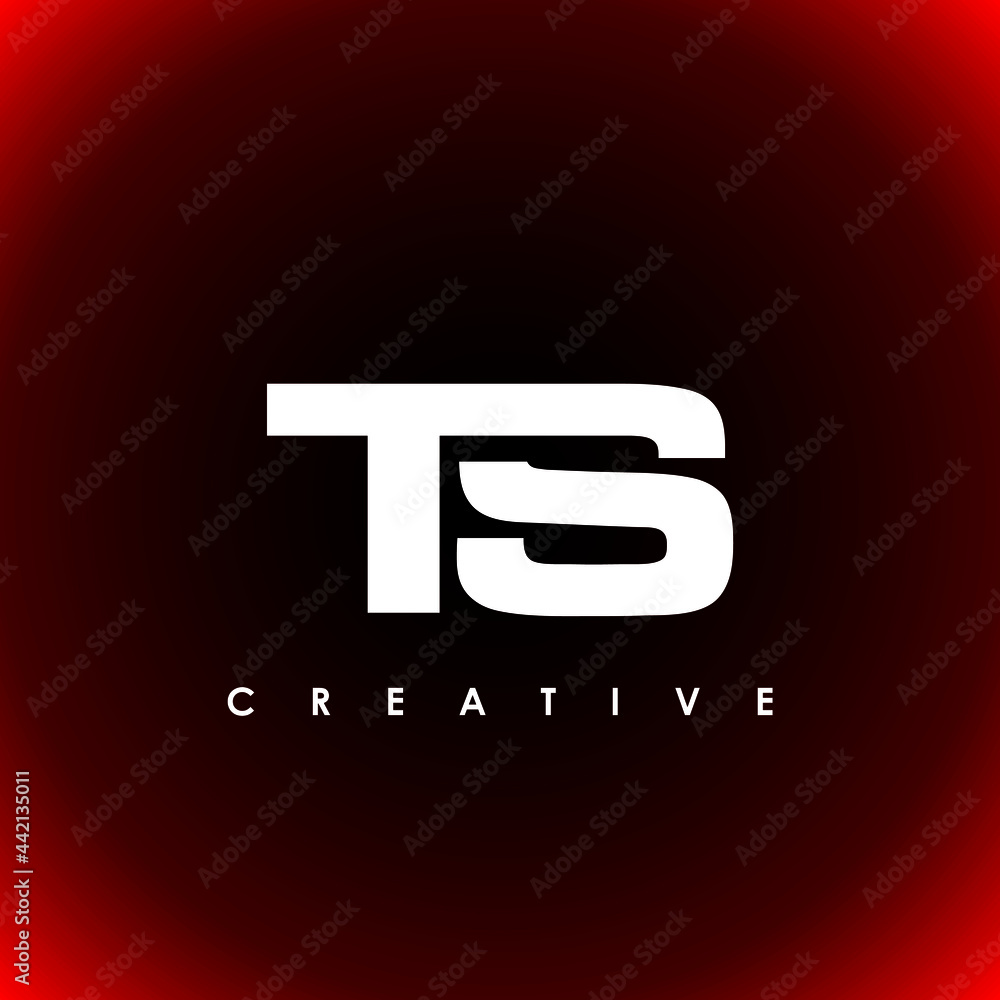 TS Letter Initial Logo Design Template Vector Illustration TS Letter Initial Logo Design Template Vector Illustration