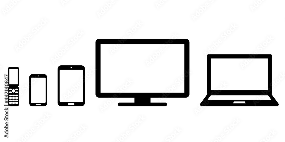 デバイスのアイコンセット デバイスのアイコンセット