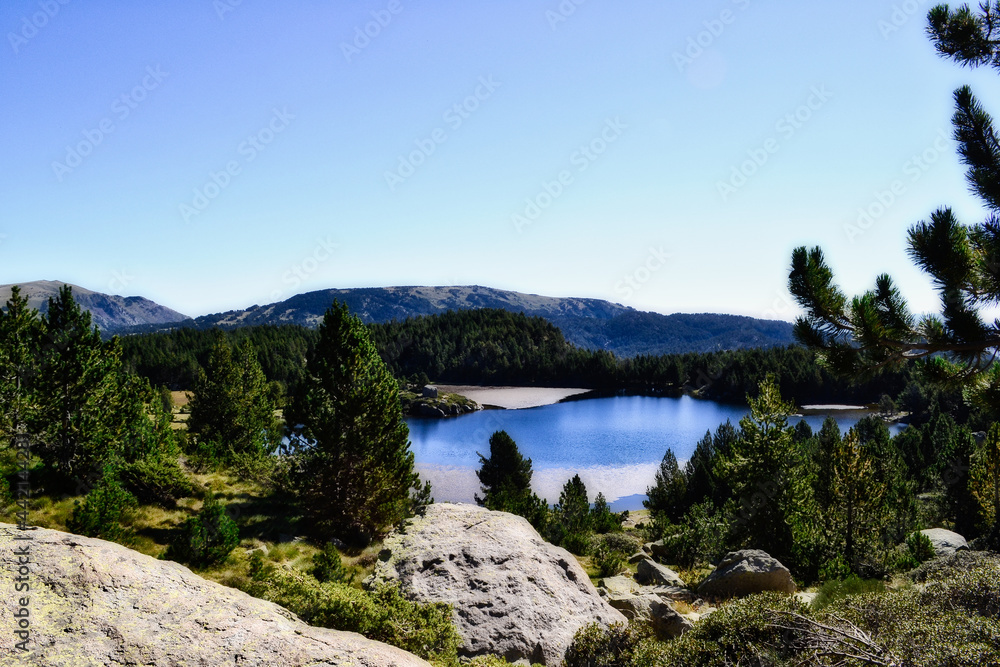 Fototapeta premium étang des Carlit