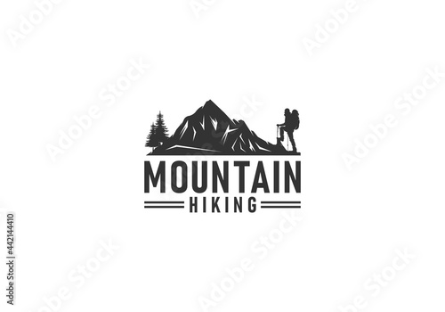 logo for mountaineer on white background