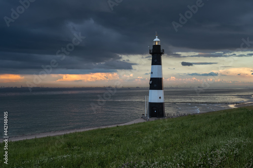 Lighthouse Niuwe sluis in Zeeland