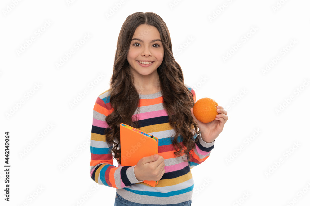 natural organic fresh citrus fruit. back to school. knowledge. happy natural organic fresh citrus fruit. back to school. knowledge. happy