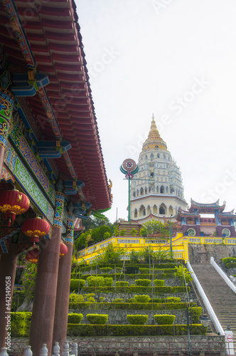 Pagoda of a thousand buddhas Kek Lok Si Temple Penang Malaysia