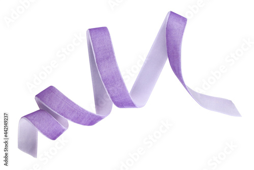 Twisted violet velvet ribbo...