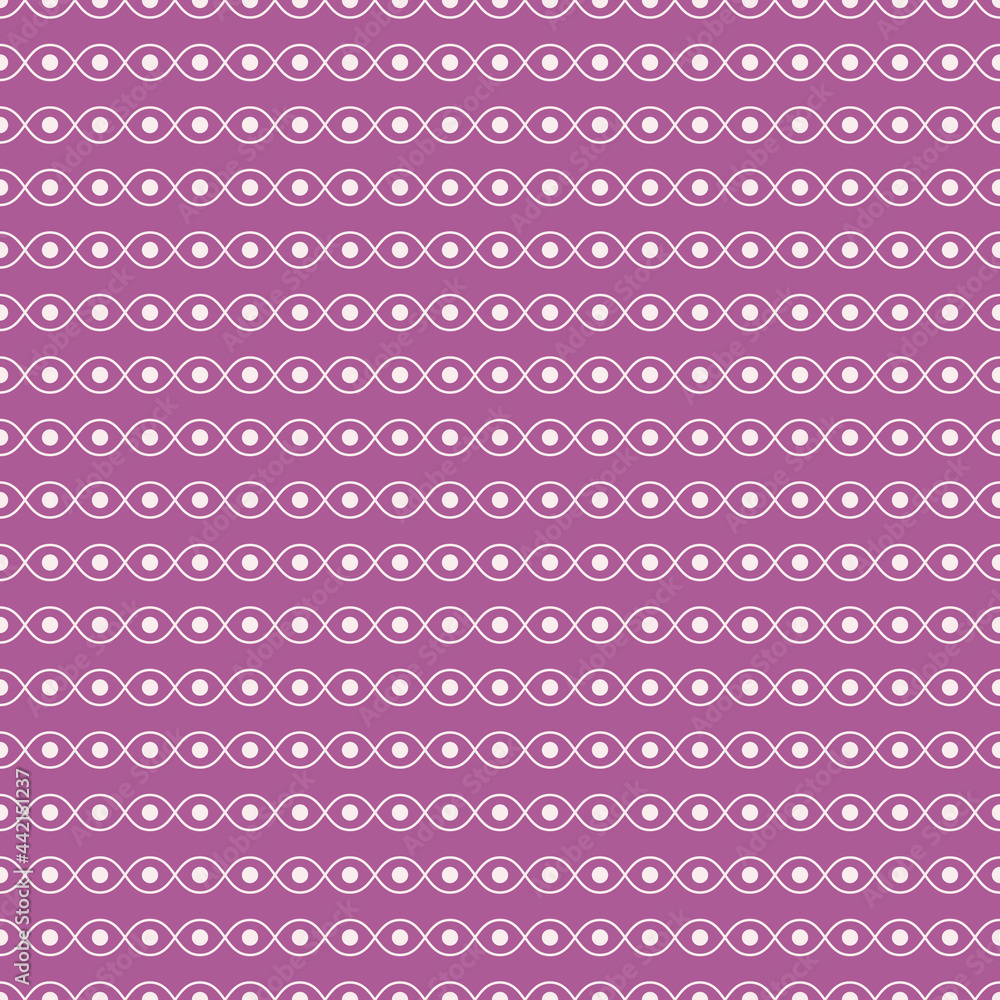 Pink background and white repeated simple ornament. Pink background and white repeated simple ornament.