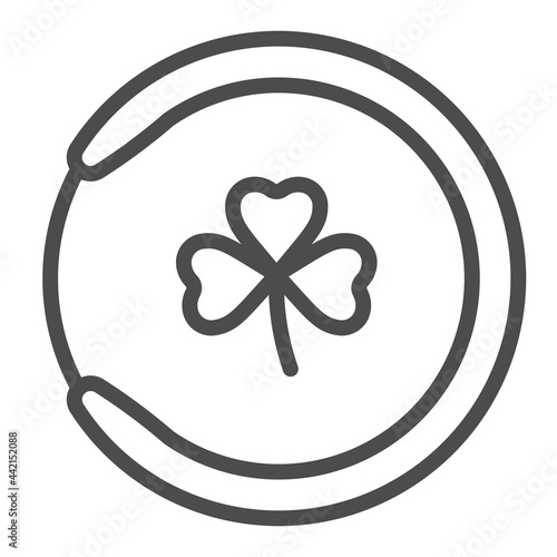 Gaelic hockey, square line vector icon.