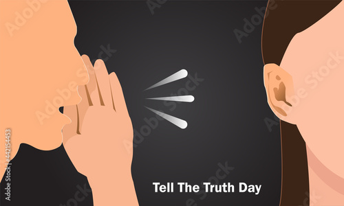 Tell The Truth Day. Holiday Collection July. 