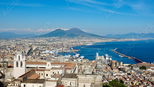 Golf von Neapel, Ausblick, Fernsicht, Küstenlandschaft photo