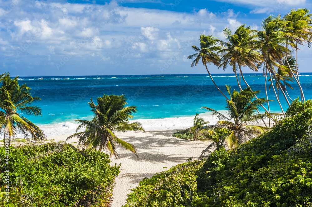 Bottom Bay beach in Barbados