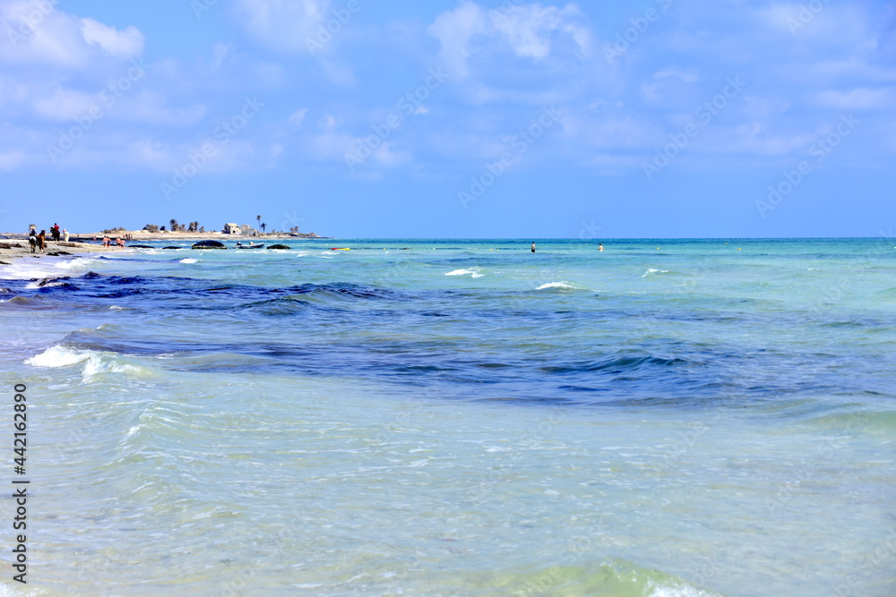 Tunisia, vacation, water, Mediterranean, leisure, waves