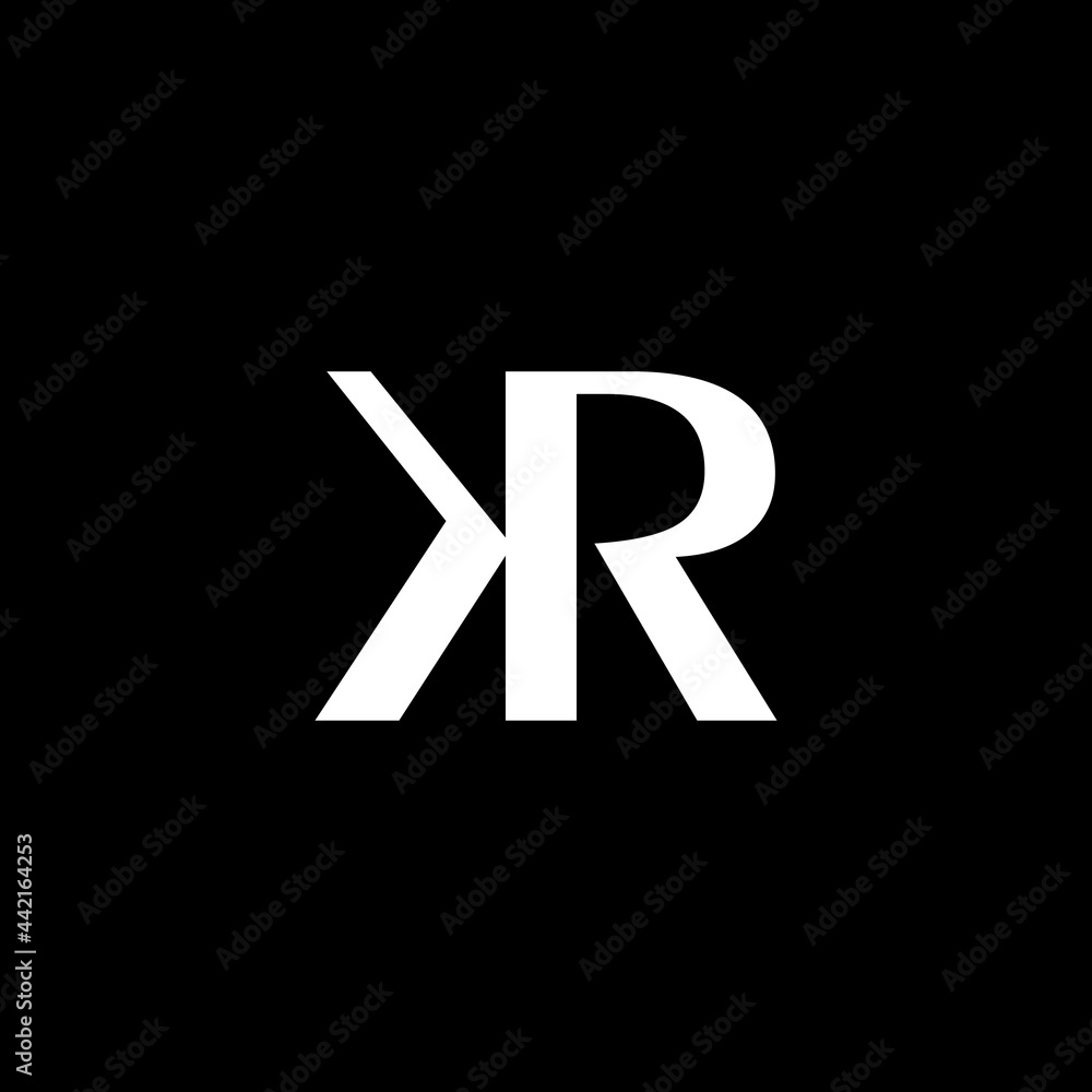 KR logo. Color can be change. KR logo. Color can be change.