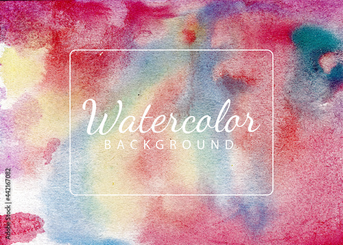 Wallpaper Mural watercolor abstract background, Watercolor texture background, Handmade Texture Torontodigital.ca