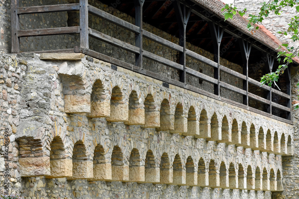 Obraz premium alzey, teilstück der stadtmauer