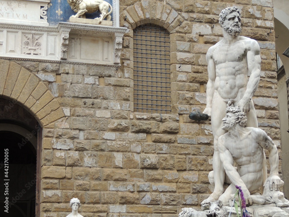 Naklejka premium Florencia, Italia. Bonita ciudad de la toscana.