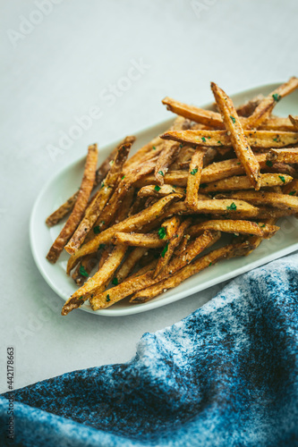 Hand Cut French Fries with Truffle Oil