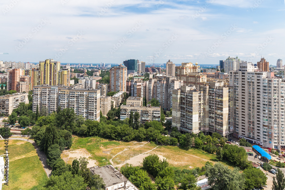 Obraz premium view of the city