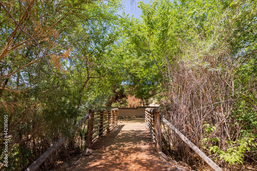 Photography Sunny view of the Old Las Vegas Mormon Fort State Historic Park