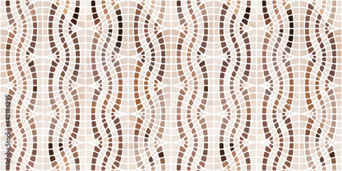 Pattern of vector mosaic in...