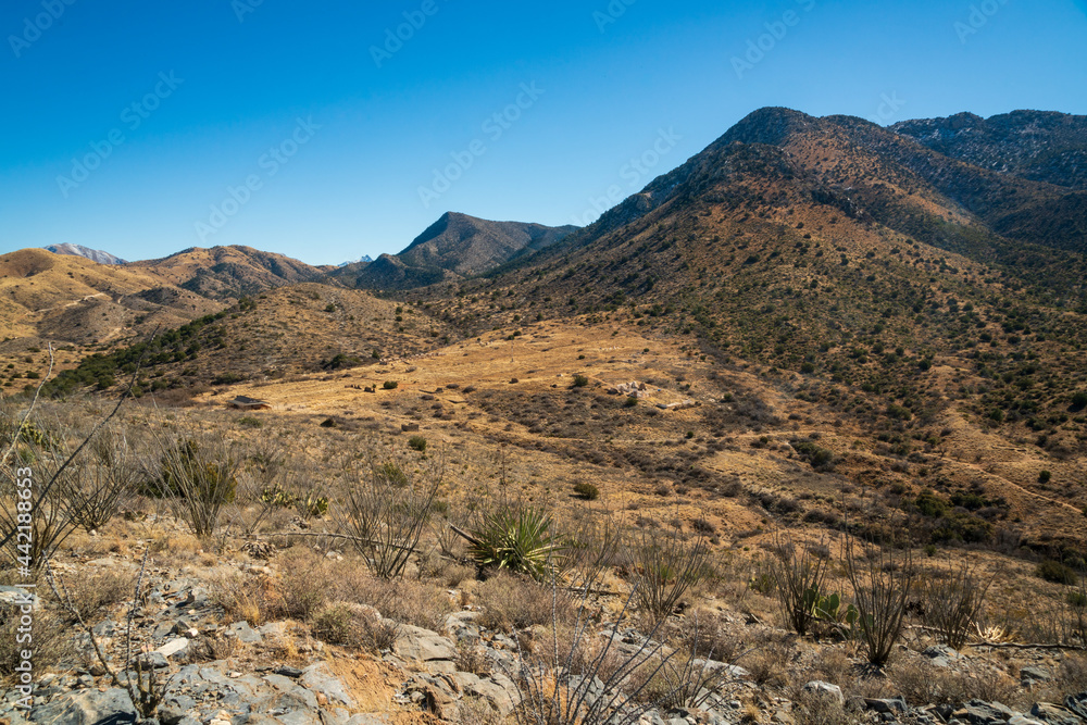 Overlook at Fort Bowie National Historic Site in southeastern Arizona