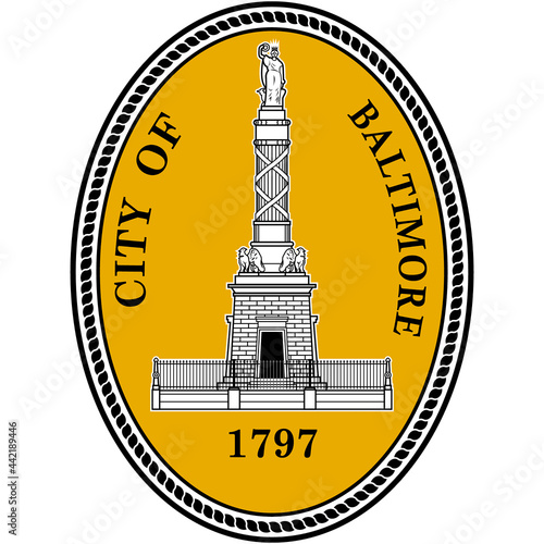 Coat of arms of Baltimore is the most populous city in the U.S. state of Maryland in the United States
