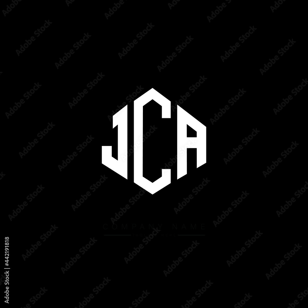 JCA letter logo design with polygon shape. JCA polygon logo monogram. JCA cube logo design. JCA hexagon vector logo template white and black colors. JCA monogram, JCA business and real estate logo. JCA letter logo design with polygon shape. JCA polygon logo monogram. JCA cube logo design. JCA hexagon vector logo template white and black colors. JCA monogram, JCA business and real estate logo.