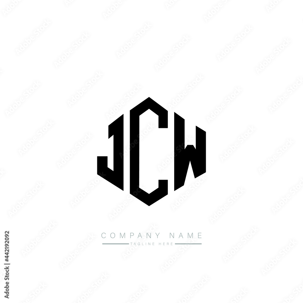 JCW letter logo design with polygon shape. JCW polygon logo monogram. JCW cube logo design. JCW hexagon vector logo template white and black colors. JCW monogram, JCW business and real estate logo. JCW letter logo design with polygon shape. JCW polygon logo monogram. JCW cube logo design. JCW hexagon vector logo template white and black colors. JCW monogram, JCW business and real estate logo.