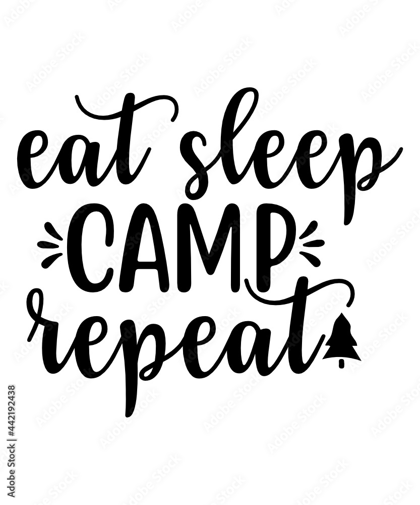 Obraz premium Camping Svg,Camper SVG | Svg Files for Cricut | Silhouette Files,Camping Svg, Camp Life Svg, Campfire Svg, Dxf Eps Png, Silhouette, Cricut, Cameo, Digital, Vacation Svg, Camping Shirt Design