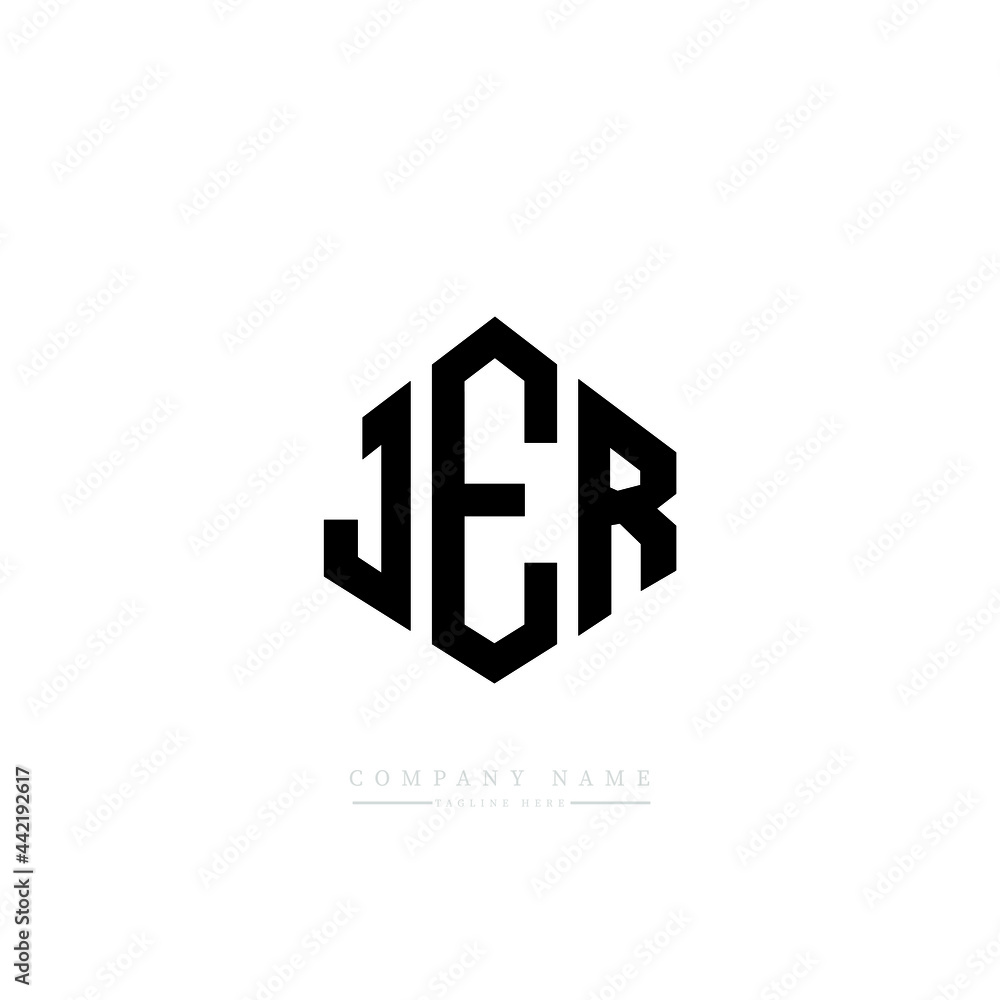 JER letter logo design with polygon shape. JER polygon logo monogram. JER cube logo design. JER hexagon vector logo template white and black colors. JER monogram, JER business and real estate logo. JER letter logo design with polygon shape. JER polygon logo monogram. JER cube logo design. JER hexagon vector logo template white and black colors. JER monogram, JER business and real estate logo.