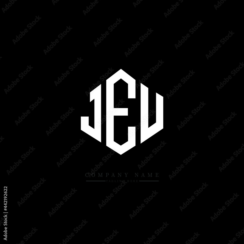 JEU letter logo design with polygon shape. JEU polygon logo monogram. JEU cube logo design. JEU hexagon vector logo template white and black colors. JEU monogram, JEU business and real estate logo. JEU letter logo design with polygon shape. JEU polygon logo monogram. JEU cube logo design. JEU hexagon vector logo template white and black colors. JEU monogram, JEU business and real estate logo.