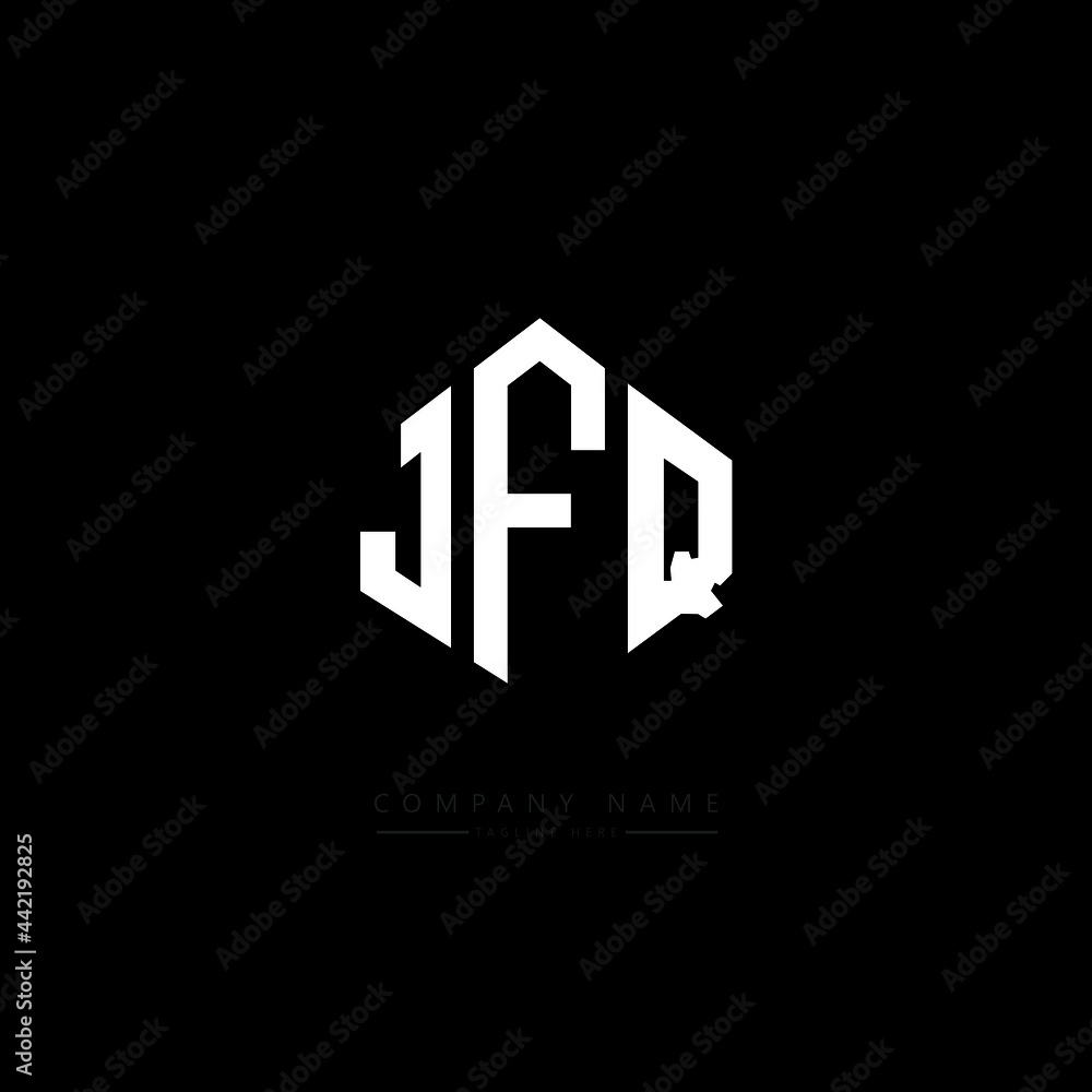 JFQ letter logo design with polygon shape. JFQ polygon logo monogram. JFQ cube logo design. JFQ hexagon vector logo template white and black colors. JFQ monogram, JFQ business and real estate logo. JFQ letter logo design with polygon shape. JFQ polygon logo monogram. JFQ cube logo design. JFQ hexagon vector logo template white and black colors. JFQ monogram, JFQ business and real estate logo.