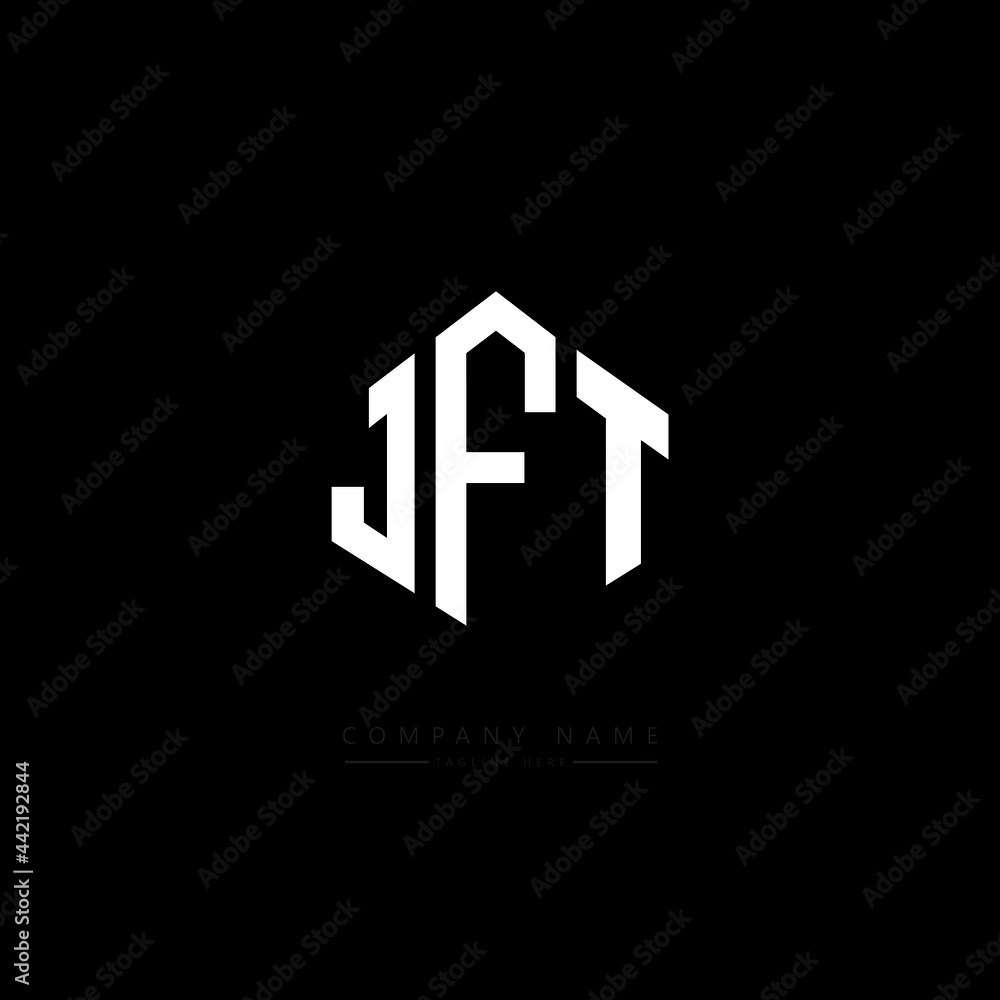 JFT letter logo design with polygon shape. JFT polygon logo monogram. JFT cube logo design. JFT hexagon vector logo template white and black colors. JFT monogram, JFT business and real estate logo. JFT letter logo design with polygon shape. JFT polygon logo monogram. JFT cube logo design. JFT hexagon vector logo template white and black colors. JFT monogram, JFT business and real estate logo.