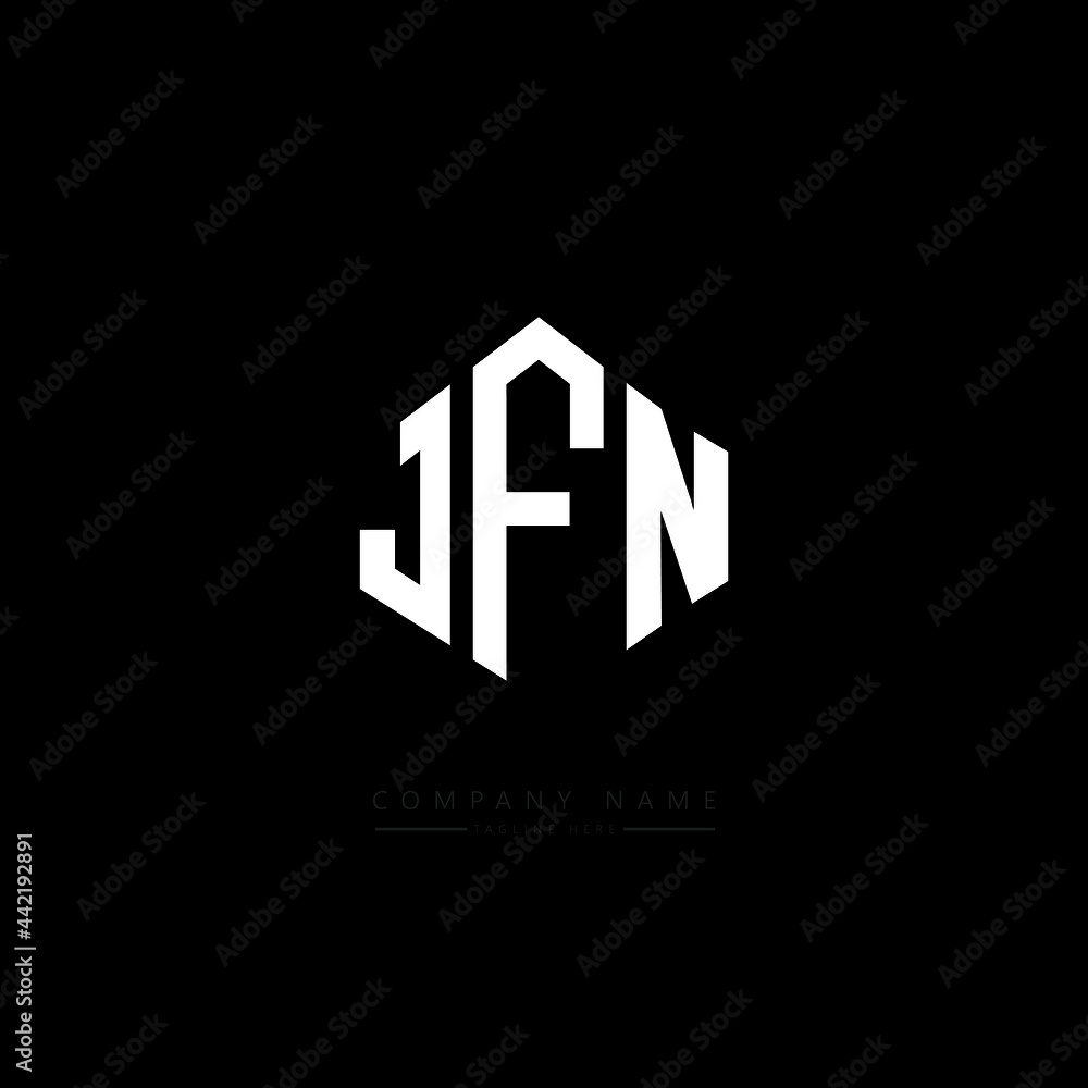 JFN letter logo design with polygon shape. JFN polygon logo monogram. JFN cube logo design. JFN hexagon vector logo template white and black colors. JFN monogram, JFN business and real estate logo. JFN letter logo design with polygon shape. JFN polygon logo monogram. JFN cube logo design. JFN hexagon vector logo template white and black colors. JFN monogram, JFN business and real estate logo.