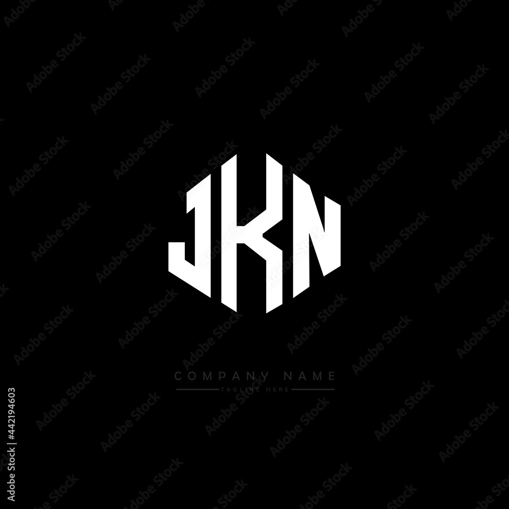 JKN letter logo design with polygon shape. JKN polygon logo monogram. JKN cube logo design. JKN hexagon vector logo template white and black colors. JKN monogram, JKN business and real estate logo. JKN letter logo design with polygon shape. JKN polygon logo monogram. JKN cube logo design. JKN hexagon vector logo template white and black colors. JKN monogram, JKN business and real estate logo.