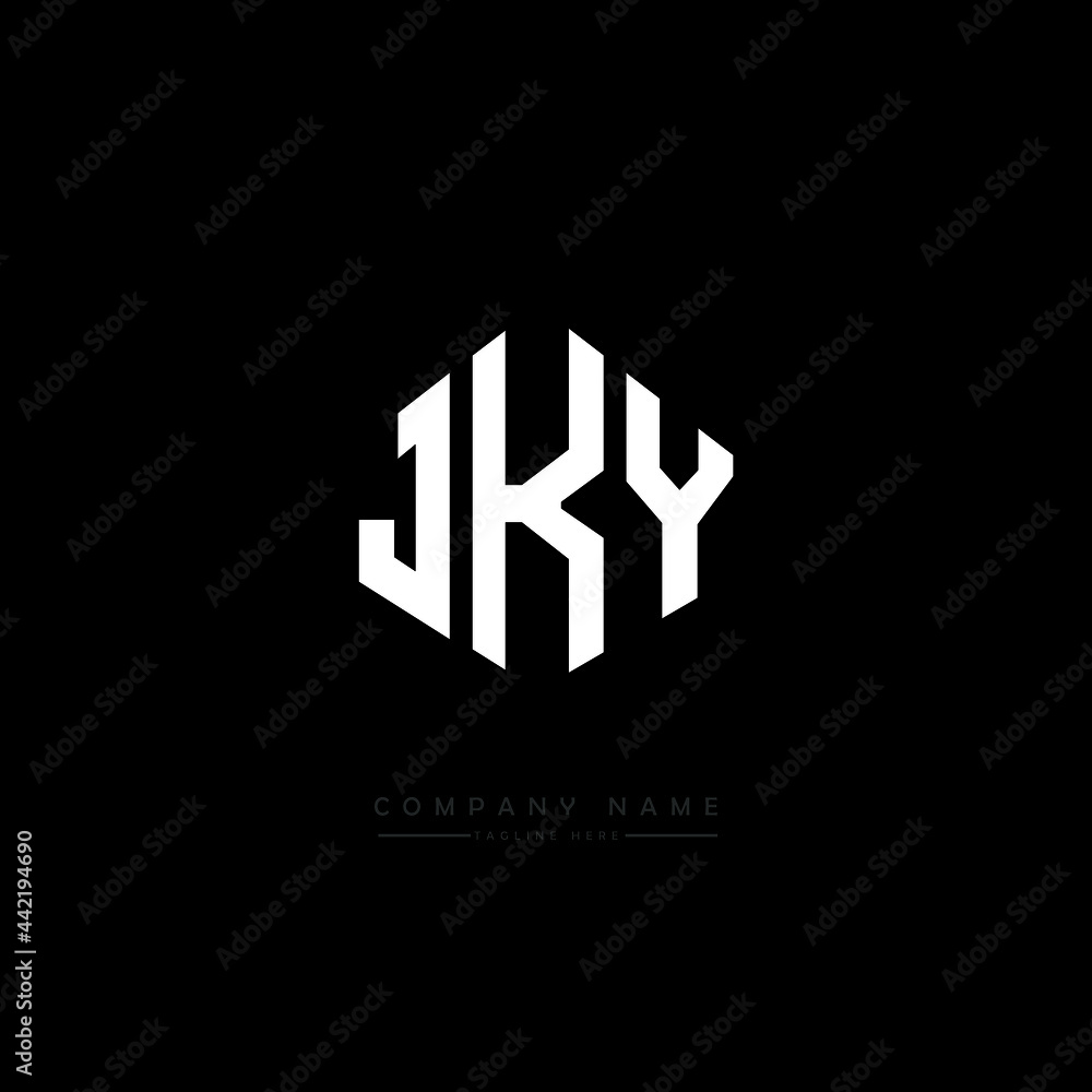 JKY letter logo design with polygon shape. JKY polygon logo monogram. JKY cube logo design. JKY hexagon vector logo template white and black colors. JKY monogram, JKY business and real estate logo. JKY letter logo design with polygon shape. JKY polygon logo monogram. JKY cube logo design. JKY hexagon vector logo template white and black colors. JKY monogram, JKY business and real estate logo.