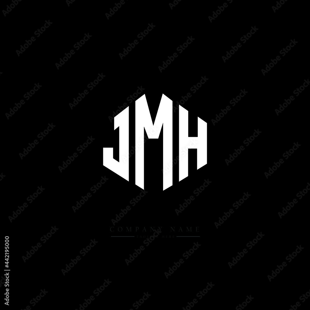 JMH letter logo design with polygon shape. JMH polygon logo monogram. JMH cube logo design. JMH hexagon vector logo template white and black colors. JMH monogram, JMH business and real estate logo. JMH letter logo design with polygon shape. JMH polygon logo monogram. JMH cube logo design. JMH hexagon vector logo template white and black colors. JMH monogram, JMH business and real estate logo.