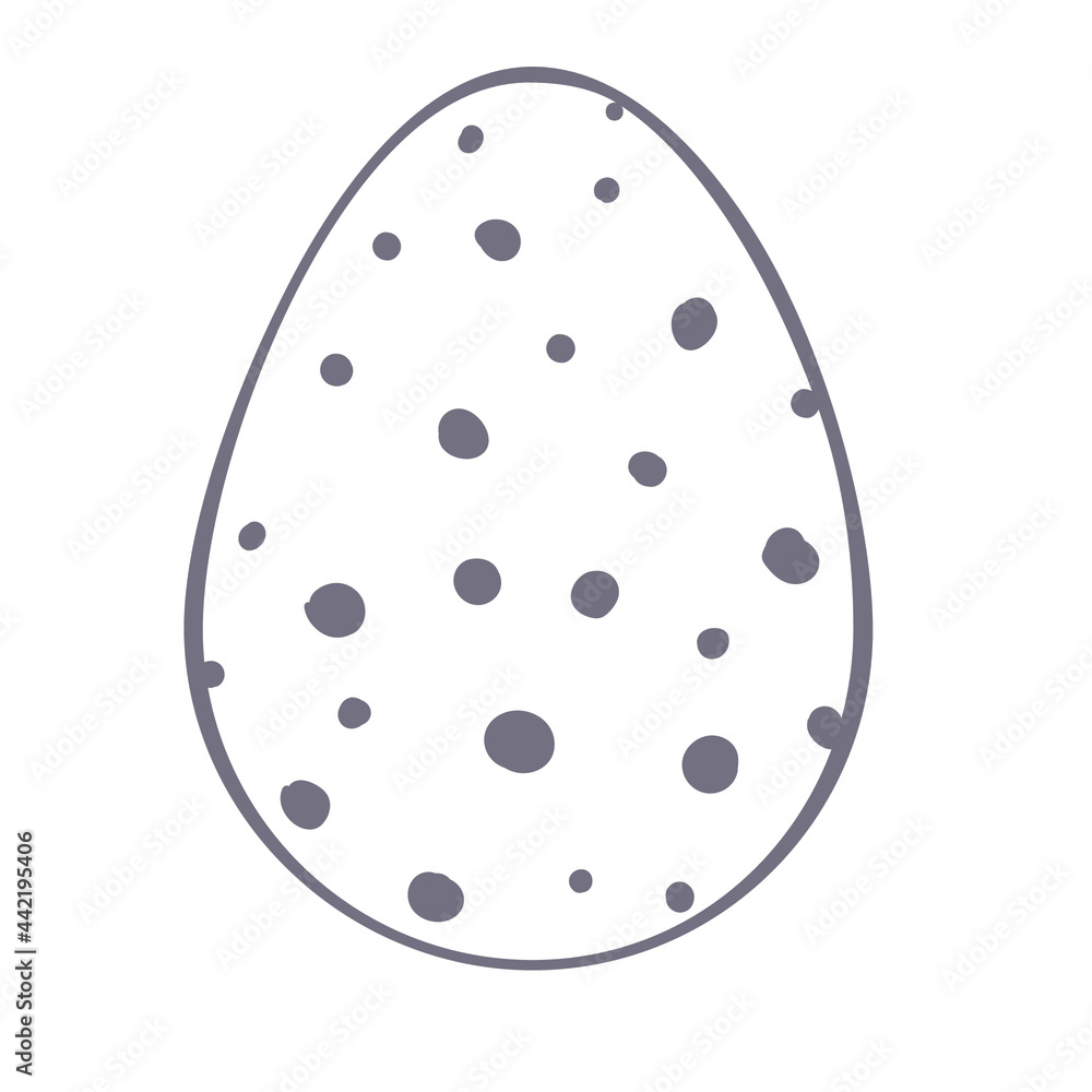 Happy Easter eggs with ornament. Black and white Happy Easter vector illustration. Boho Easter concept design in black and white Happy Easter eggs with ornament. Black and white Happy Easter vector illustration. Boho Easter concept design in black and white