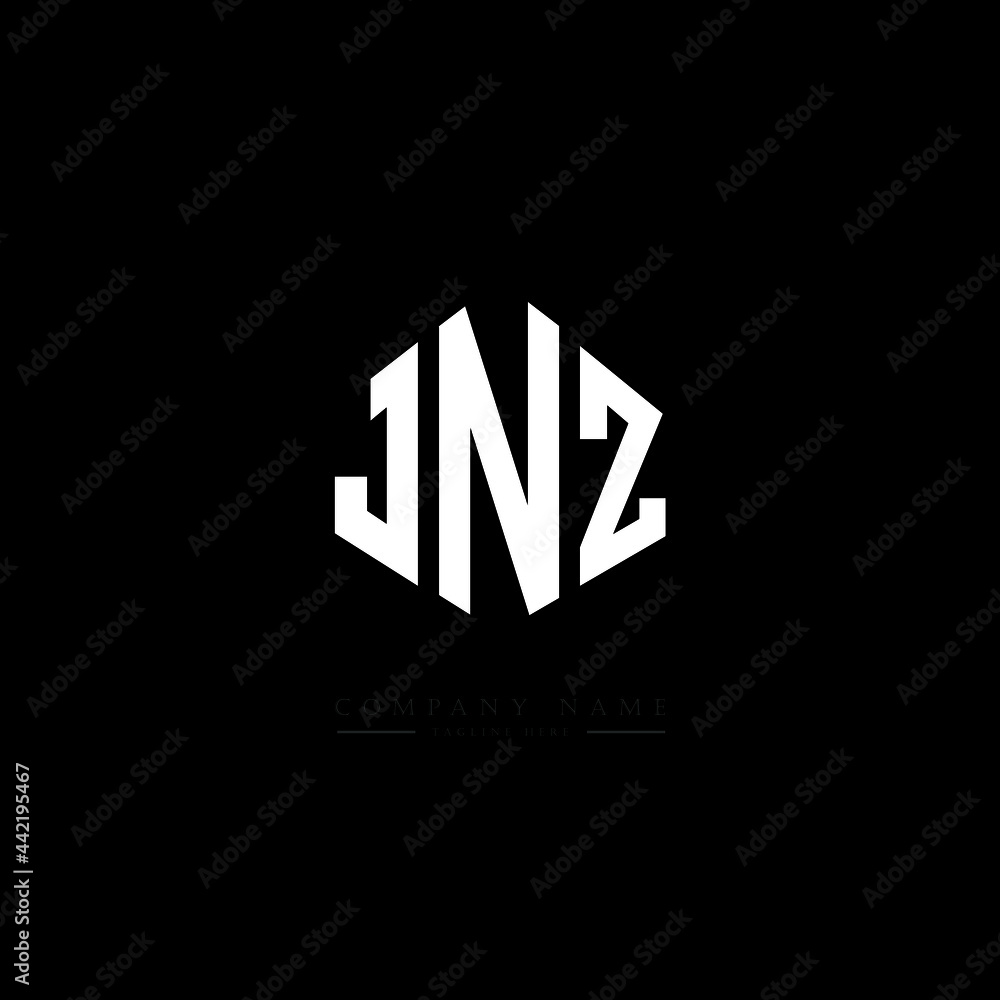 JNZ letter logo design with polygon shape. JNZ polygon logo monogram. JNZ cube logo design. JNZ hexagon vector logo template white and black colors. JNZ monogram, JNZ business and real estate logo. JNZ letter logo design with polygon shape. JNZ polygon logo monogram. JNZ cube logo design. JNZ hexagon vector logo template white and black colors. JNZ monogram, JNZ business and real estate logo.