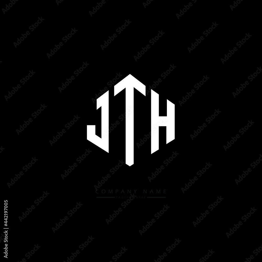 JTH letter logo design with polygon shape. JTH polygon logo monogram. JTH cube logo design. JTH hexagon vector logo template white and black colors. JTH monogram, JTH business and real estate logo. JTH letter logo design with polygon shape. JTH polygon logo monogram. JTH cube logo design. JTH hexagon vector logo template white and black colors. JTH monogram, JTH business and real estate logo.