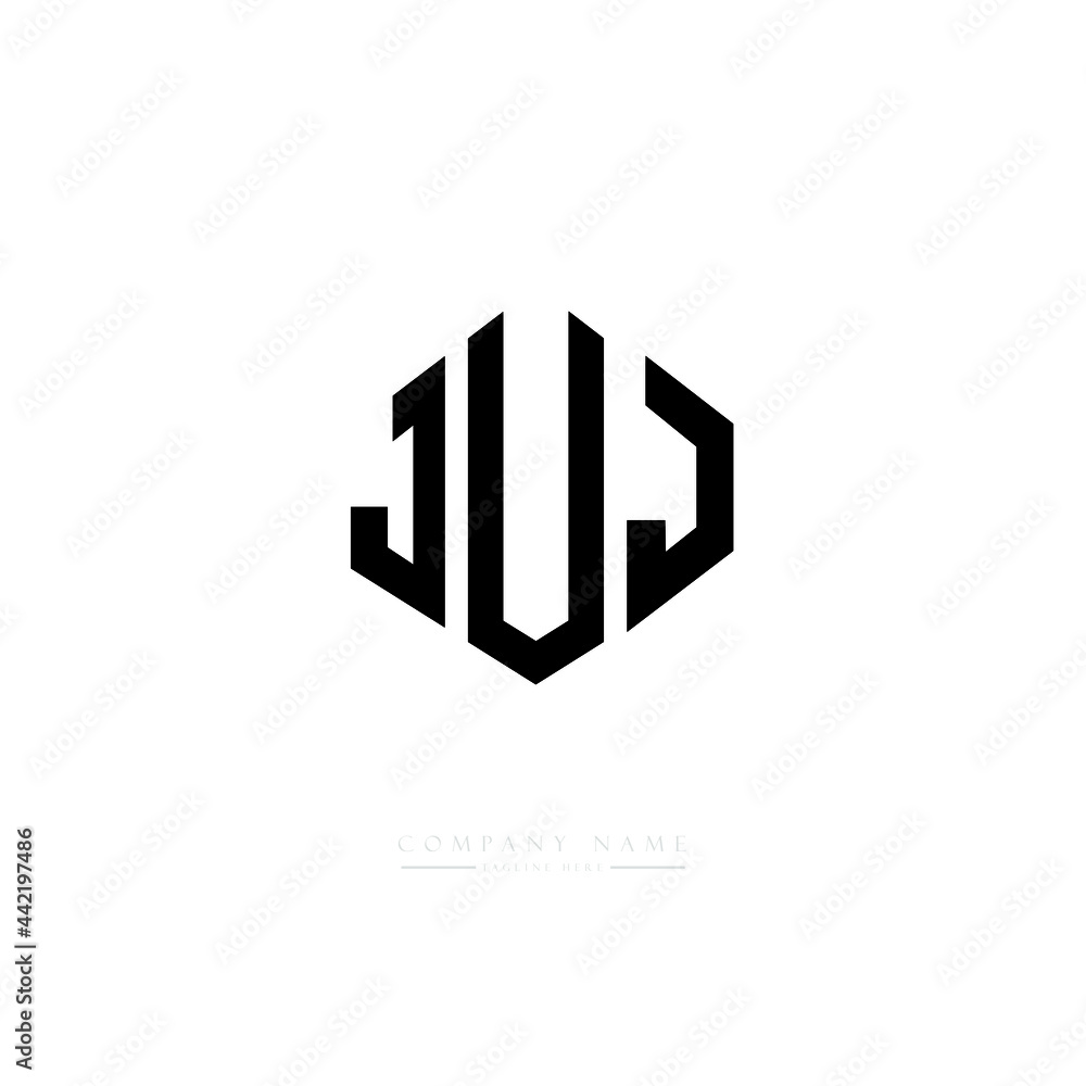 JUJ letter logo design with polygon shape. JUJ polygon logo monogram. JUJ cube logo design. JUJ hexagon vector logo template white and black colors. JUJ monogram, JUJ business and real estate logo. JUJ letter logo design with polygon shape. JUJ polygon logo monogram. JUJ cube logo design. JUJ hexagon vector logo template white and black colors. JUJ monogram, JUJ business and real estate logo.