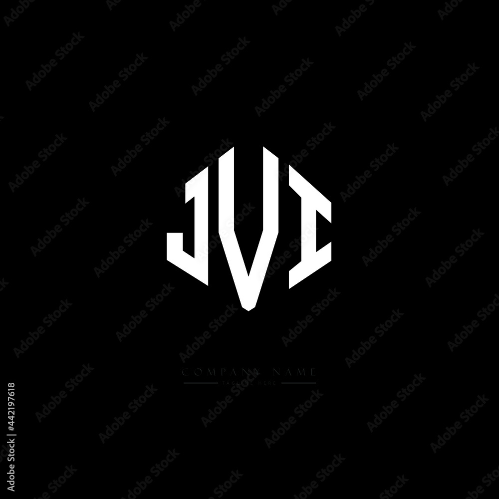 JVI letter logo design with polygon shape. JVI polygon logo monogram. JVI cube logo design. JVI hexagon vector logo template white and black colors. JVI monogram, JVI business and real estate logo. JVI letter logo design with polygon shape. JVI polygon logo monogram. JVI cube logo design. JVI hexagon vector logo template white and black colors. JVI monogram, JVI business and real estate logo.