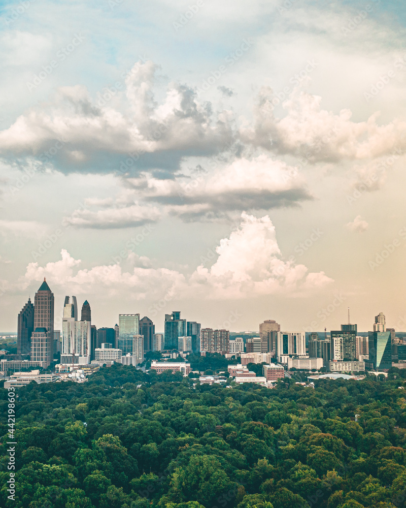 Atlanta Midtown & Westside Skyline