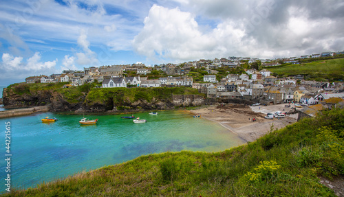 Harbour view at Port Isaac, Cornwall, England