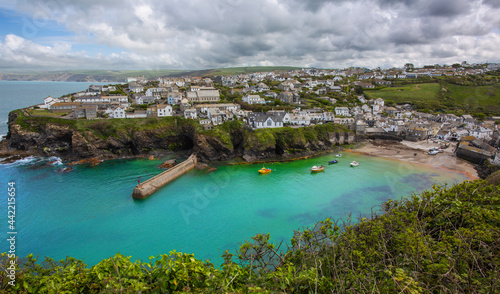 Harbour view at Port Isaac, Cornwall, England