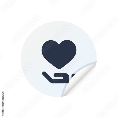 Heart - Sticker