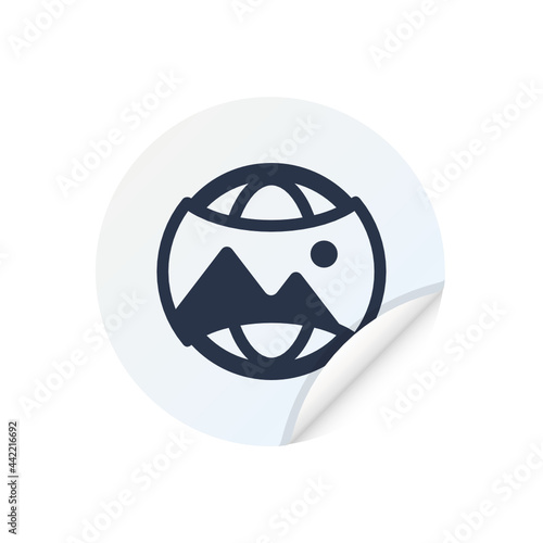 Camera Sphere - App Icon Button