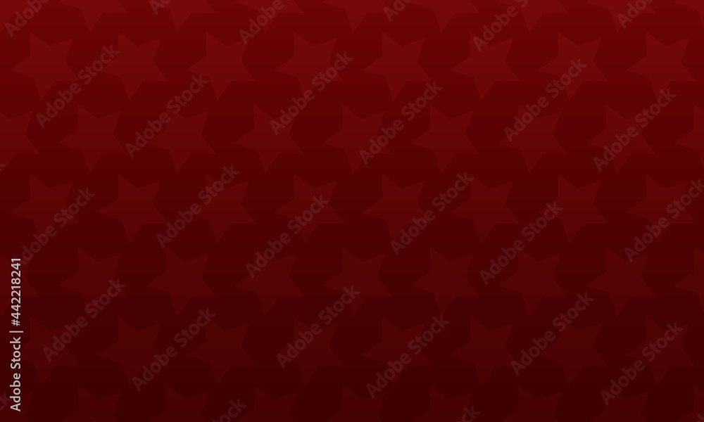 Red stars over dark red gradient background, repeatable Red stars over dark red gradient background, repeatable
