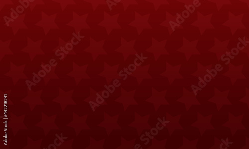 Red stars over dark red gradient background, repeatable