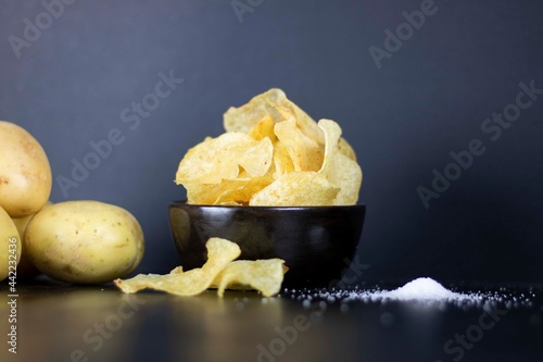 Tableau sur toile papas fritas
