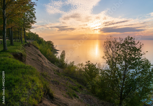 The Coast line of Lake Erie in Erie County photo